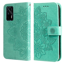Load image into Gallery viewer, 7-petal Flowers Embossing Pattern Horizontal Flip PU Leather Case with Holder &amp; Card Slots &amp; Wallet &amp; Photo Frame, For Nokia 1.4, For Nokia G10 / G20 / 6.3, For Xiaomi Redmi 10, For OPPO Realme GT Master / Realme Q3 Pro