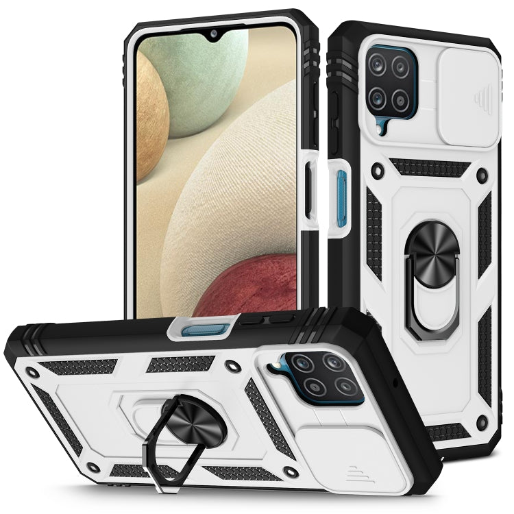 Sliding Camera Cover Design TPU + PC Protective Case with 360 Degree Rotating Holder & Card Slot, For Samsung Galaxy A12, For Samsung Galaxy A32 5G, For Samsung Galaxy A52, For Samsung Galaxy S20 FE, For Samsung Galaxy S21 5G, For Samsung Galaxy S21+ 5...