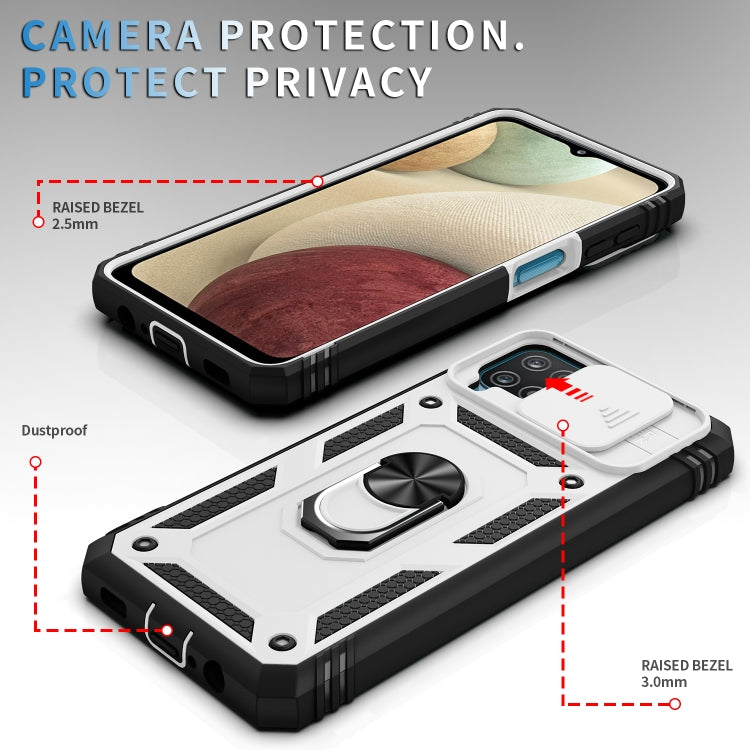 Sliding Camera Cover Design TPU + PC Protective Case with 360 Degree Rotating Holder & Card Slot, For Samsung Galaxy A12, For Samsung Galaxy A32 5G, For Samsung Galaxy A52, For Samsung Galaxy S20 FE, For Samsung Galaxy S21 5G, For Samsung Galaxy S21+ 5...