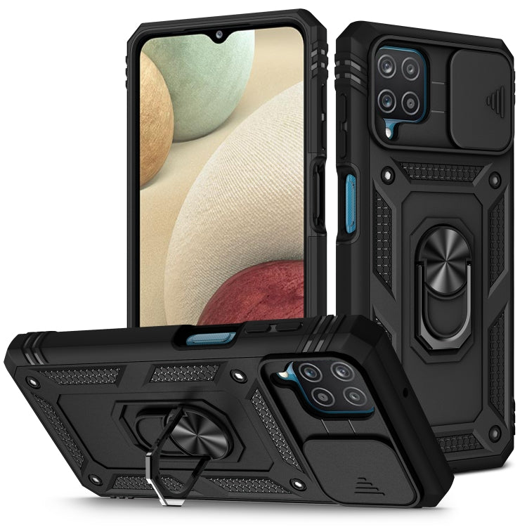 Sliding Camera Cover Design TPU + PC Protective Case with 360 Degree Rotating Holder & Card Slot, For Samsung Galaxy A12, For Samsung Galaxy A32 5G, For Samsung Galaxy A52, For Samsung Galaxy S20 FE, For Samsung Galaxy S21 5G, For Samsung Galaxy S21+ 5...