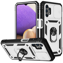 Load image into Gallery viewer, Sliding Camera Cover Design TPU + PC Protective Case with 360 Degree Rotating Holder &amp; Card Slot, For Samsung Galaxy A12, For Samsung Galaxy A32 5G, For Samsung Galaxy A52, For Samsung Galaxy S20 FE, For Samsung Galaxy S21 5G, For Samsung Galaxy S21+ 5...