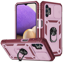 Load image into Gallery viewer, Sliding Camera Cover Design TPU + PC Protective Case with 360 Degree Rotating Holder &amp; Card Slot, For Samsung Galaxy A12, For Samsung Galaxy A32 5G, For Samsung Galaxy A52, For Samsung Galaxy S20 FE, For Samsung Galaxy S21 5G, For Samsung Galaxy S21+ 5...