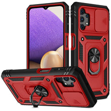 Load image into Gallery viewer, Sliding Camera Cover Design TPU + PC Protective Case with 360 Degree Rotating Holder &amp; Card Slot, For Samsung Galaxy A12, For Samsung Galaxy A32 5G, For Samsung Galaxy A52, For Samsung Galaxy S20 FE, For Samsung Galaxy S21 5G, For Samsung Galaxy S21+ 5...