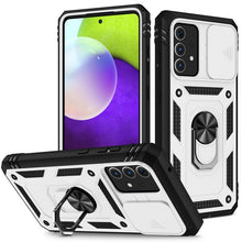 Load image into Gallery viewer, Sliding Camera Cover Design TPU + PC Protective Case with 360 Degree Rotating Holder &amp; Card Slot, For Samsung Galaxy A12, For Samsung Galaxy A32 5G, For Samsung Galaxy A52, For Samsung Galaxy S20 FE, For Samsung Galaxy S21 5G, For Samsung Galaxy S21+ 5...