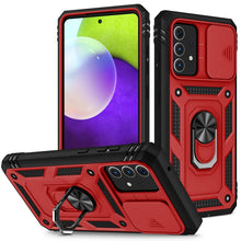 Load image into Gallery viewer, Sliding Camera Cover Design TPU + PC Protective Case with 360 Degree Rotating Holder &amp; Card Slot, For Samsung Galaxy A12, For Samsung Galaxy A32 5G, For Samsung Galaxy A52, For Samsung Galaxy S20 FE, For Samsung Galaxy S21 5G, For Samsung Galaxy S21+ 5...
