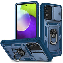 Load image into Gallery viewer, Sliding Camera Cover Design TPU + PC Protective Case with 360 Degree Rotating Holder &amp; Card Slot, For Samsung Galaxy A12, For Samsung Galaxy A32 5G, For Samsung Galaxy A52, For Samsung Galaxy S20 FE, For Samsung Galaxy S21 5G, For Samsung Galaxy S21+ 5...