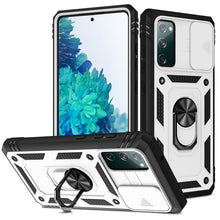 Load image into Gallery viewer, Sliding Camera Cover Design TPU + PC Protective Case with 360 Degree Rotating Holder &amp; Card Slot, For Samsung Galaxy A12, For Samsung Galaxy A32 5G, For Samsung Galaxy A52, For Samsung Galaxy S20 FE, For Samsung Galaxy S21 5G, For Samsung Galaxy S21+ 5...