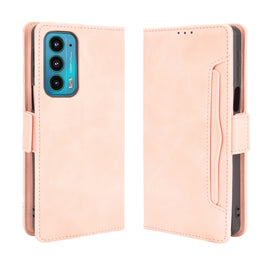 Skin Feel Calf Pattern Horizontal Flip Leather Case with Holder & Card Slots & Photo Frame, For Motorola Edge 20, For Motorola Edge 2021, For Motorola Moto G60S, For OPPO Reno6 4G, For OPPO Realme C21Y, For OPPO Realme GT Explorer Master               ...