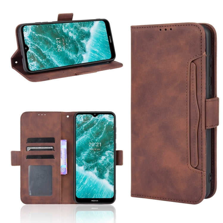 Skin Feel Calf Pattern Horizontal Flip Leather Case with Holder & Card Slots & Photo Frame, For Xiaomi Redmi 10, For Nokia C30, For Samsung Galaxy M21 2021, For Sony Xperia 10 III, For Xiaomi Mi Mix 4, For UMIDIGI Bison Pro, For ZTE Axon 30 5G