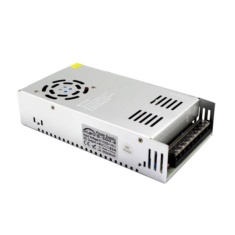 Light Bar Regulated Switching Power Supply LED Transformer, Size: 215 x 115 x 50mm, S-300-5 DC5V 60A 300W, S-350-5 DC5V 70A 350W, S-300-12 DC12V 25A 300W, S-360-12 DC12V 30A 360W, S-400-12 DC12V 33A 400W, S-480-12 DC12V 40A 480W, S-500-12 DC12V 41A 500...