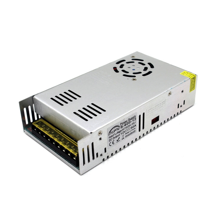 Light Bar Regulated Switching Power Supply LED Transformer, Size: 215 x 115 x 50mm, S-300-5 DC5V 60A 300W, S-350-5 DC5V 70A 350W, S-300-12 DC12V 25A 300W, S-360-12 DC12V 30A 360W, S-400-12 DC12V 33A 400W, S-480-12 DC12V 40A 480W, S-500-12 DC12V 41A 500...