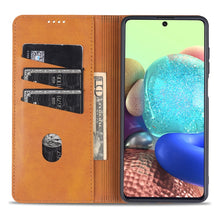 Load image into Gallery viewer, AZNS Magnetic Calf Texture Horizontal Flip Leather Case with Card Slots &amp; Holder &amp; Wallet, For Samsung Galaxy M32 Global