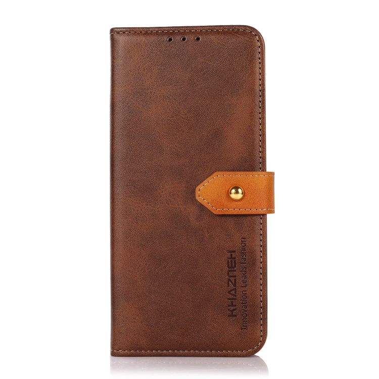 KHAZNEH Dual-color Cowhide Texture Horizontal Flip Leather Case with Holder & Card Slots & Wallet & Photo Frame, For Xiaomi Mi 11T, For Xiaomi Mi 11T Pro