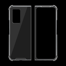 Shock-resistant Transparent Acrylic TPU Protective Case, For Samsung Galaxy Z Fold2 5G