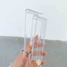 Load image into Gallery viewer, Shock-resistant Transparent Acrylic TPU Protective Case, For Samsung Galaxy Z Fold2 5G
