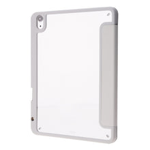 Load image into Gallery viewer, Deformation Transparent Acrylic Horizontal Flip PU Leather Case with Multi-folding Holder &amp; Sleep / Wake-up Function &amp; Pen Slot, For iPad Air 2022 / 2020 10.9, For iPad Pro 11.0 2021 / 2020 / 2018, For iPad 9.7 2017 / 2018 / Pro 9.7                    ...