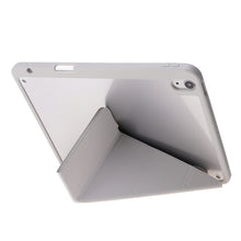 Load image into Gallery viewer, Deformation Transparent Acrylic Horizontal Flip PU Leather Case with Multi-folding Holder &amp; Sleep / Wake-up Function &amp; Pen Slot, For iPad Air 2022 / 2020 10.9, For iPad Pro 11.0 2021 / 2020 / 2018, For iPad 9.7 2017 / 2018 / Pro 9.7                    ...