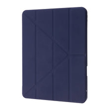 Load image into Gallery viewer, Deformation Transparent Acrylic Horizontal Flip PU Leather Case with Multi-folding Holder &amp; Sleep / Wake-up Function &amp; Pen Slot, For iPad Air 2022 / 2020 10.9, For iPad Pro 11.0 2021 / 2020 / 2018, For iPad 9.7 2017 / 2018 / Pro 9.7                    ...