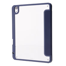 Load image into Gallery viewer, Deformation Transparent Acrylic Horizontal Flip PU Leather Case with Multi-folding Holder &amp; Sleep / Wake-up Function &amp; Pen Slot, For iPad Air 2022 / 2020 10.9, For iPad Pro 11.0 2021 / 2020 / 2018, For iPad 9.7 2017 / 2018 / Pro 9.7                    ...
