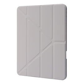 Deformation Transparent Acrylic Horizontal Flip PU Leather Case with Multi-folding Holder & Sleep / Wake-up Function & Pen Slot, For iPad Pro 11.0 2021 / 2020 / 2018, For iPad Air 2022 / 2020 10.9, For iPad 9.7 2017 / 2018 / Pro 9.7                    ...