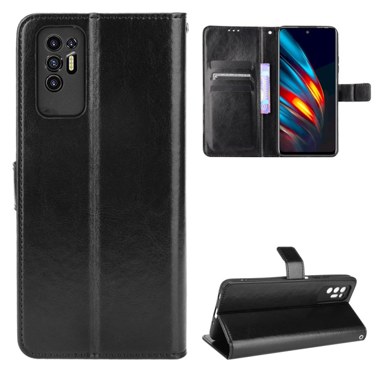 Crazy Horse Texture Horizontal Flip Leather Case with Holder & Card Slots & Lanyard, For Tecno Phantom X, For Tecno Pova 2, For Doogee N40 Pro, For Doogee S86 / S86 Pro, For UMIDIGI Bison Pro, For ZTE Axon 30 5G