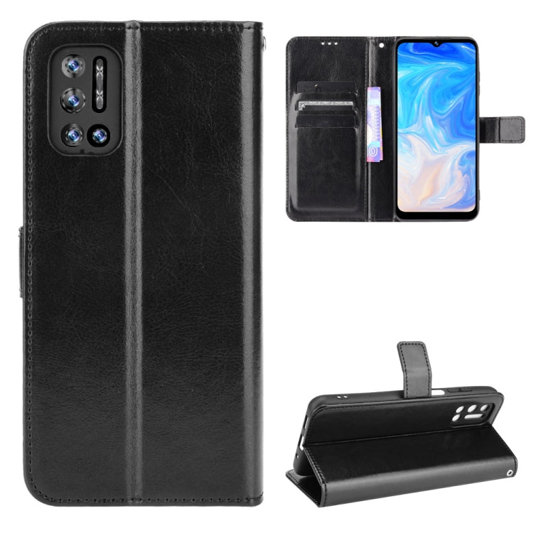 Crazy Horse Texture Horizontal Flip Leather Case with Holder & Card Slots & Lanyard, For Tecno Phantom X, For Tecno Pova 2, For Doogee N40 Pro, For Doogee S86 / S86 Pro, For UMIDIGI Bison Pro, For ZTE Axon 30 5G