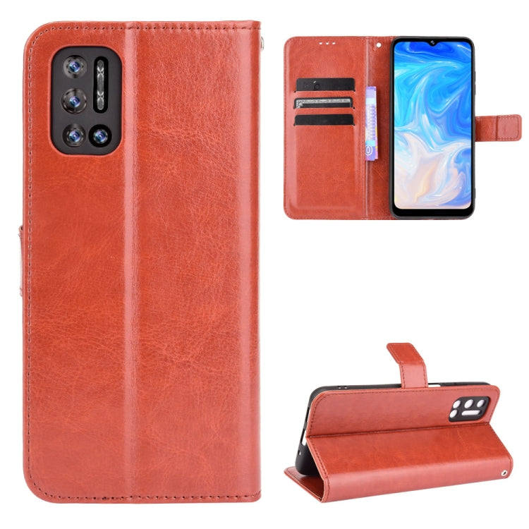 Crazy Horse Texture Horizontal Flip Leather Case with Holder & Card Slots & Lanyard, For Tecno Phantom X, For Tecno Pova 2, For Doogee N40 Pro, For Doogee S86 / S86 Pro, For UMIDIGI Bison Pro, For ZTE Axon 30 5G