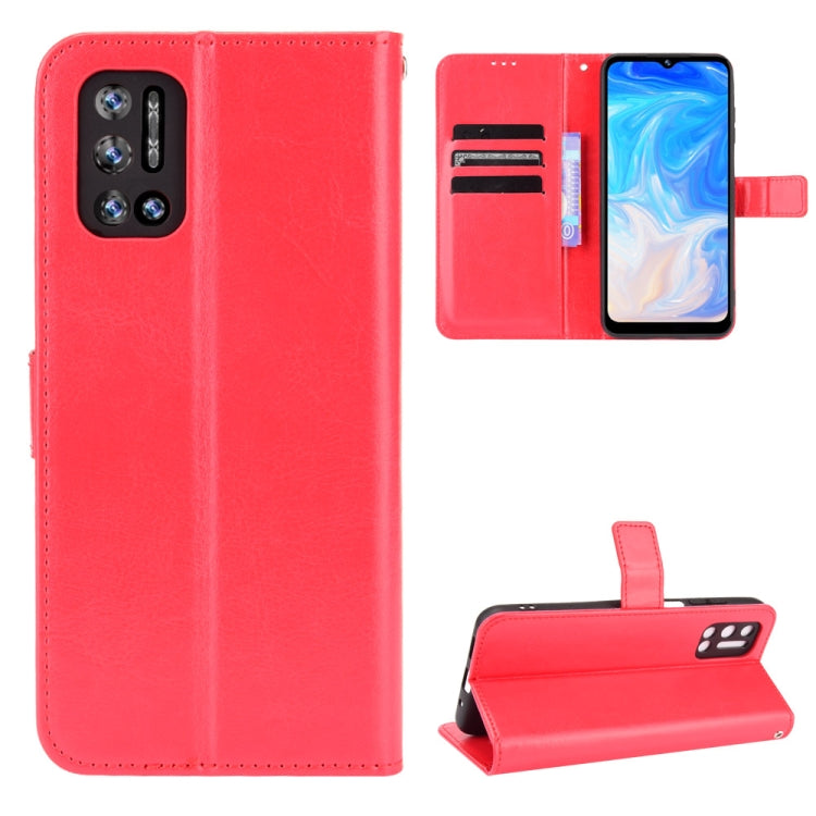 Crazy Horse Texture Horizontal Flip Leather Case with Holder & Card Slots & Lanyard, For Tecno Phantom X, For Tecno Pova 2, For Doogee N40 Pro, For Doogee S86 / S86 Pro, For UMIDIGI Bison Pro, For ZTE Axon 30 5G