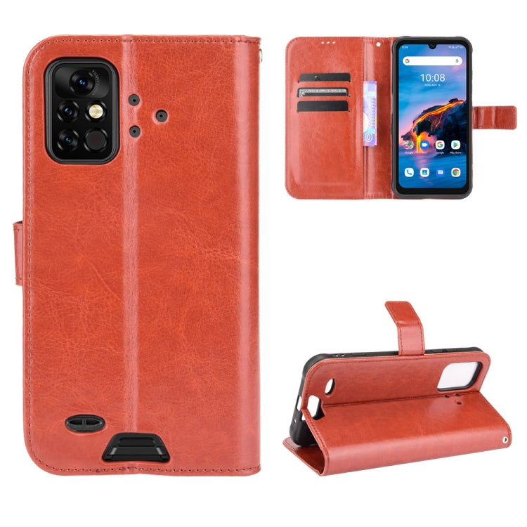 Crazy Horse Texture Horizontal Flip Leather Case with Holder & Card Slots & Lanyard, For Tecno Phantom X, For Tecno Pova 2, For Doogee N40 Pro, For Doogee S86 / S86 Pro, For UMIDIGI Bison Pro, For ZTE Axon 30 5G