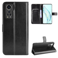 Load image into Gallery viewer, Crazy Horse Texture Horizontal Flip Leather Case with Holder &amp; Card Slots &amp; Lanyard, For Tecno Phantom X, For Tecno Pova 2, For UMIDIGI Bison Pro, For ZTE Axon 30 5G