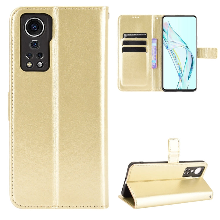 Crazy Horse Texture Horizontal Flip Leather Case with Holder & Card Slots & Lanyard, For Tecno Phantom X, For Tecno Pova 2, For UMIDIGI Bison Pro, For ZTE Axon 30 5G