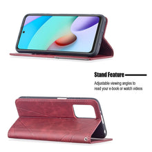 Load image into Gallery viewer, Rhombus Texture Horizontal Flip Magnetic Leather Case with Holder &amp; Card Slots, For Xiaomi Redmi 10, For Xiaomi Mi 11T