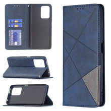 Load image into Gallery viewer, Rhombus Texture Horizontal Flip Magnetic Leather Case with Holder &amp; Card Slots, For Xiaomi Redmi 10, For Xiaomi Mi 11T