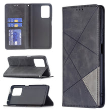 Load image into Gallery viewer, Rhombus Texture Horizontal Flip Magnetic Leather Case with Holder &amp; Card Slots, For Xiaomi Redmi 10, For Xiaomi Mi 11T