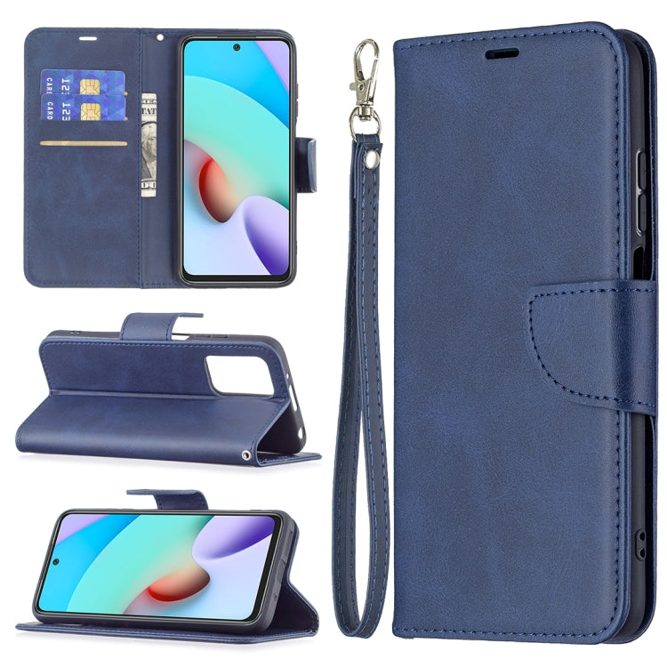 Retro Lambskin Texture Pure Color Horizontal Flip PU Leather Case with Holder & Card Slots & Wallet & Lanyard, For Xiaomi Redmi 10, For Xiaomi Mi 11T