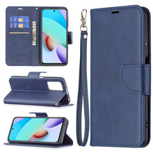 Load image into Gallery viewer, Retro Lambskin Texture Pure Color Horizontal Flip PU Leather Case with Holder &amp; Card Slots &amp; Wallet &amp; Lanyard, For Xiaomi Redmi 10, For Xiaomi Mi 11T
