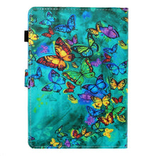 Load image into Gallery viewer, Universal Colored Drawing Horizontal Flip PU Leather Case with Holder &amp; Card Slot