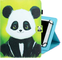 Load image into Gallery viewer, Universal Colored Drawing Horizontal Flip PU Leather Case with Holder &amp; Card Slot