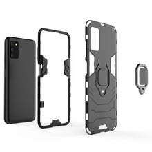 Load image into Gallery viewer, PC + TPU Shockproof Protective Case with Magnetic Ring Holder, For Samsung Galaxy A03s Indian Version