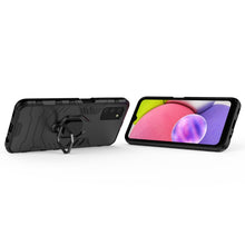 Load image into Gallery viewer, PC + TPU Shockproof Protective Case with Magnetic Ring Holder, For Samsung Galaxy A03s Indian Version