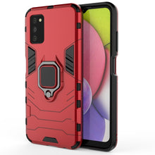 Load image into Gallery viewer, PC + TPU Shockproof Protective Case with Magnetic Ring Holder, For Samsung Galaxy A03s Indian Version
