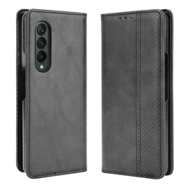 Magnetic Buckle Retro Pattern Horizontal Flip Leather Case with Holder & Card Slot & Wallet, For Samsung Galaxy Z Fold3 5G, For Sony Xperia 10 III, For Xiaomi Mi Mix 4, For Xiaomi Redmi 10, For UMIDIGI Bison Pro, For ZTE Axon 30 5G