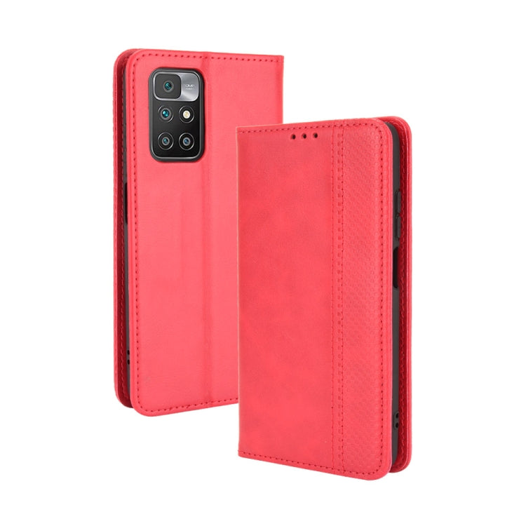 Magnetic Buckle Retro Pattern Horizontal Flip Leather Case with Holder & Card Slot & Wallet, For Samsung Galaxy Z Fold3 5G, For Sony Xperia 10 III, For Xiaomi Mi Mix 4, For Xiaomi Redmi 10, For UMIDIGI Bison Pro, For ZTE Axon 30 5G