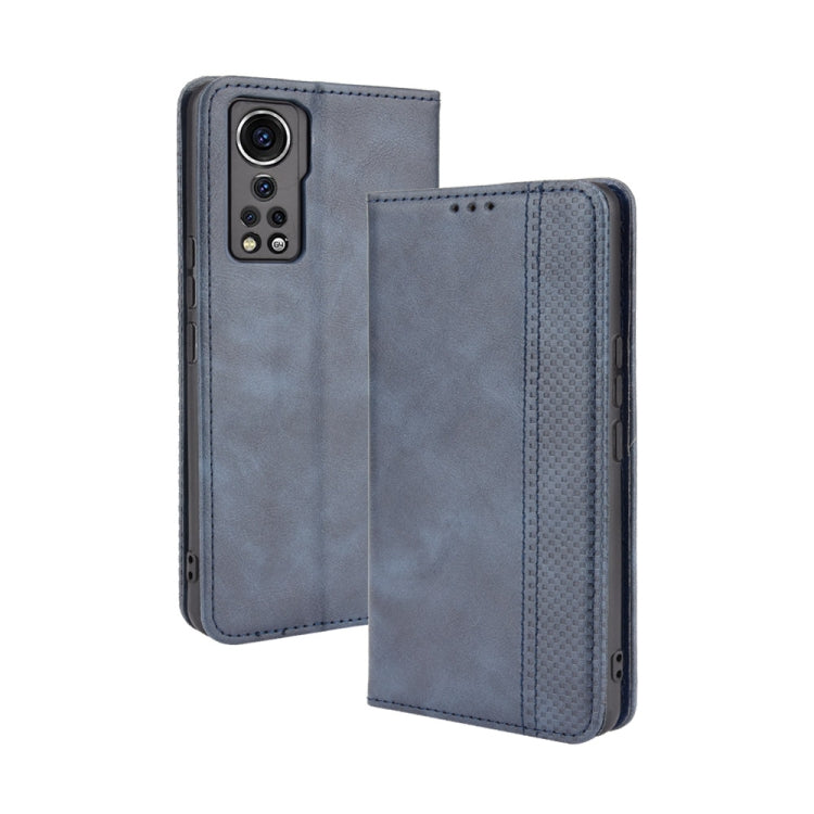 Magnetic Buckle Retro Pattern Horizontal Flip Leather Case with Holder & Card Slot & Wallet, For Samsung Galaxy Z Fold3 5G, For Sony Xperia 10 III, For Xiaomi Mi Mix 4, For Xiaomi Redmi 10, For UMIDIGI Bison Pro, For ZTE Axon 30 5G