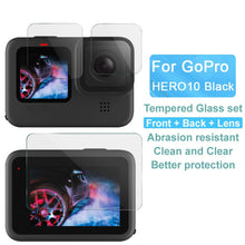 Load image into Gallery viewer, IMAK 3 in 1 Camera Lens and Screen Tempered Glass Film, For GoPro HERO10 Black