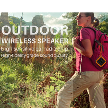 Load image into Gallery viewer, New Rixing NR-103 Mini TWS Bluetooth Speaker with Lanyard, NR-103 (Orange), NR-103 (Black), NR-103 (Red), NR-103 (Blue), NR-103 (Green)