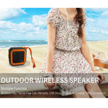 Load image into Gallery viewer, New Rixing NR-103 Mini TWS Bluetooth Speaker with Lanyard, NR-103 (Orange), NR-103 (Black), NR-103 (Red), NR-103 (Blue), NR-103 (Green)