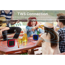 Load image into Gallery viewer, New Rixing NR-103 Mini TWS Bluetooth Speaker with Lanyard, NR-103 (Orange), NR-103 (Black), NR-103 (Red), NR-103 (Blue), NR-103 (Green)