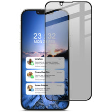Load image into Gallery viewer, IMAK HD Full Screen Anti-spy Tempered Glass Protective Film, For iPhone 13 mini, For iPhone 13 / 13 Pro, For iPhone 13 Pro Max