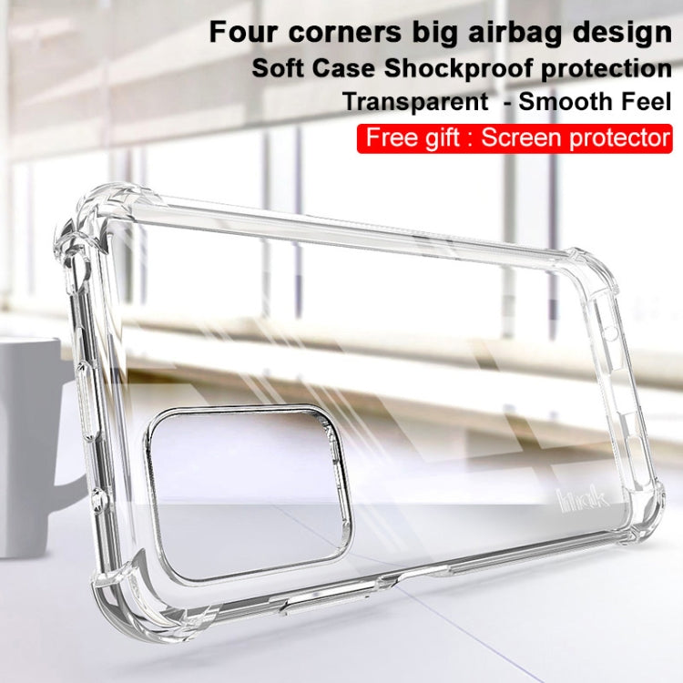 IMAK All-inclusive Shockproof Airbag TPU Case with Screen Protector, For Nokia C30, For Xiaomi Redmi 10 4G Overseas Version, For Motorola Moto G60S